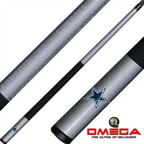 Officially Licensed NFL Dallas Cowboys Blue Billiard Pool Cue 